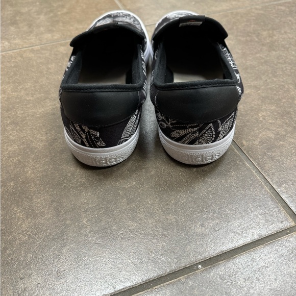 Adidas VULCRAID3R Mens Slip On size 13 - Black and White - Picture 5 of 9